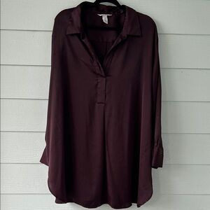 H&M Women's tunic length satin  Blouse